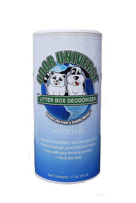 Odor Universe Litter Box Deodorizer Professional Strength Kitty Litter ...