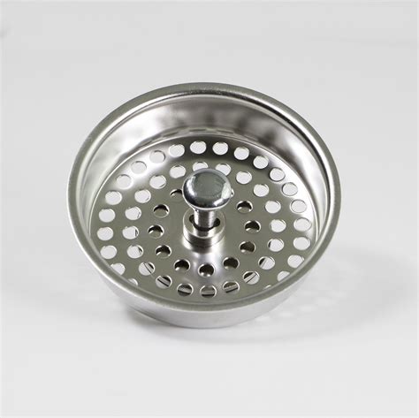 KOHLER Style Kitchen Sink 3.5" Stainless Steel Basket Strainer / Drain Stopper 804595751312 | eBay