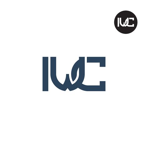 Letter IWC Monogram Logo Design 35729284 Vector Art at Vecteezy