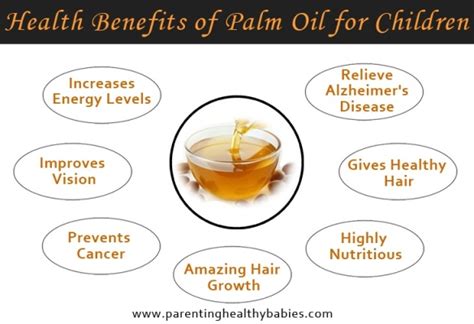 Health Benefits of Palm Oil for Children