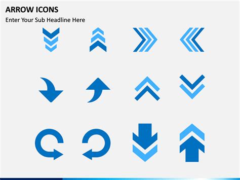 Arrow Icons for PowerPoint and Google Slides - PPT Slides