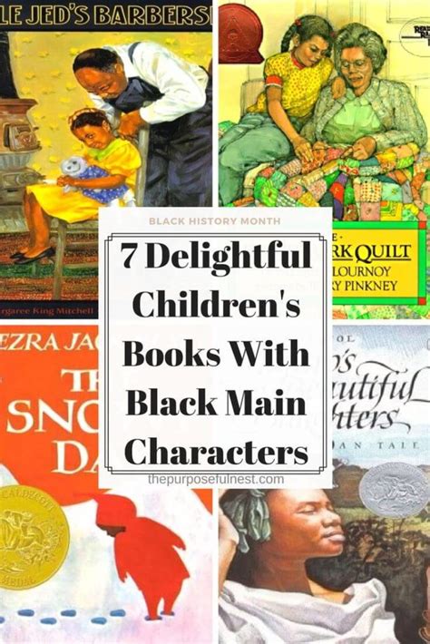 7 Wonderful Children Books with Black Main Characters - The Purposeful Nest