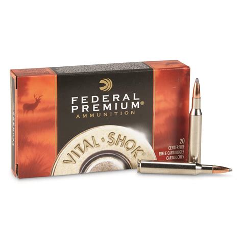 Federal Premium, .270 Winchester, Nosler Partition, NP, 150 Grain, 20 ...