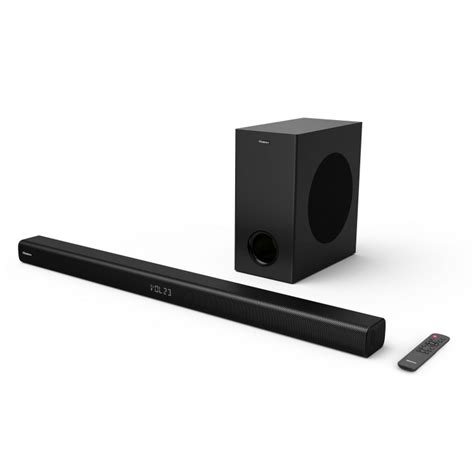 HS218 2.1 Channel Soundbar + Subwoofer (HS218) - Hisense USA