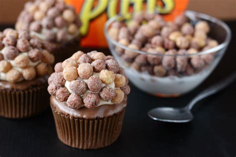 Reese's Puffs Cupcakes - Your Cup of Cake