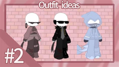 Outfit ideas (pt 2) • / Gacha Online tutorial / Roblox / (all outfits ...