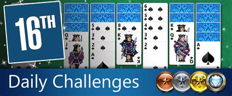 The daily challenge... - Microsoft Solitaire Collection