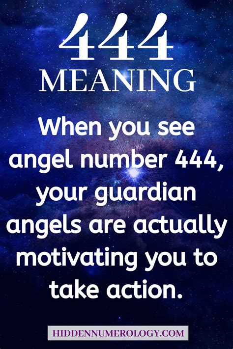 Angel Number 444 Numerology Meanings