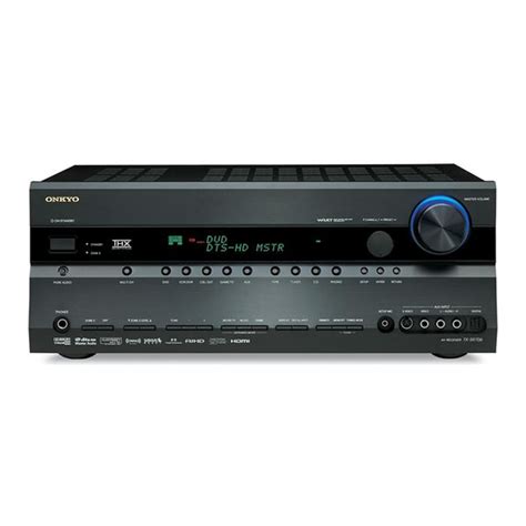 ONKYO TX-SR706 QUICK SETUP MANUAL Pdf Download | ManualsLib