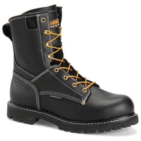 Men's Carolina® 8" Waterproof Work Boots - 294574, Work Boots at Sportsman's Guide