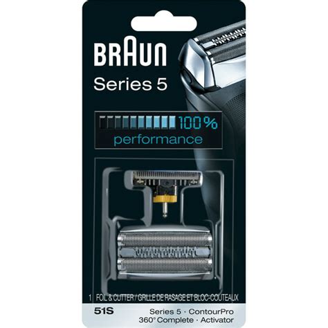 Braun Series 5 51 S Foil and Cutter Replacement Head - Walmart.com - Walmart.com