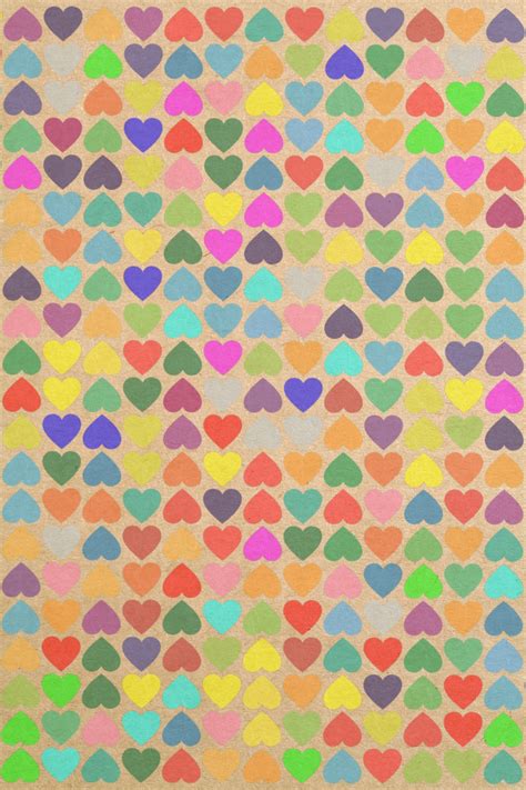 Heart Pattern Paper Background Free Stock Photo - Public Domain Pictures