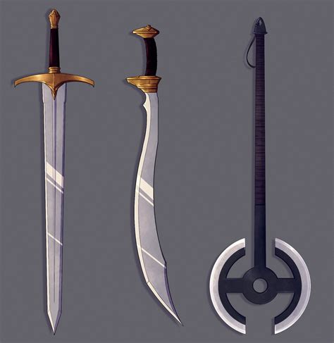 The Old Guard Weapons by colorsindisguise on DeviantArt