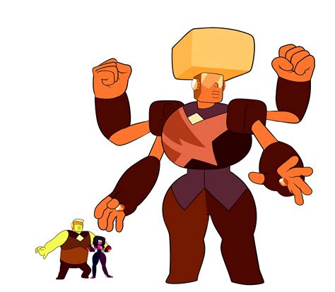 Garnet + Topaz = Botryogen Steven Universe Fan Fusions, Steven Universe Oc, Steven Universe ...