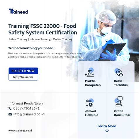 Training FSSC 22000 - Food Safety System Certification