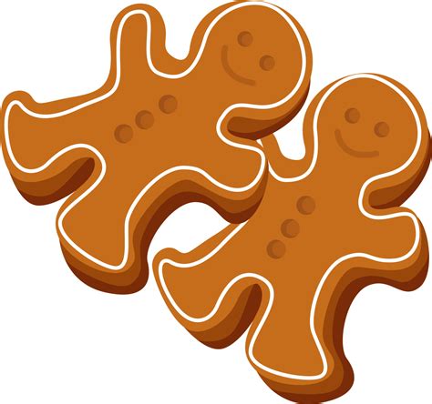 Gingerbread, illustration, vector on white background 13662215 Vector Art at Vecteezy