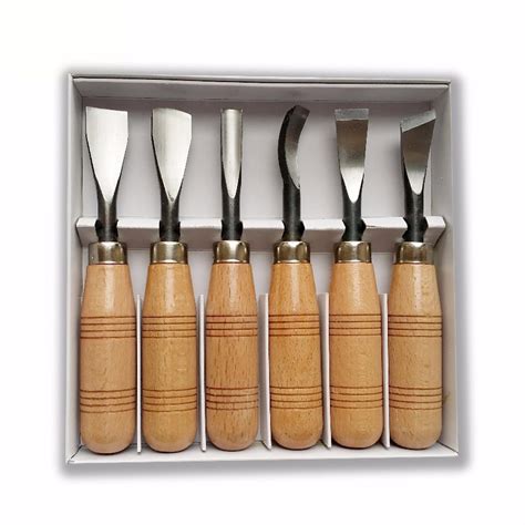 6pcs professional wood carving tools kit woodworking craft chisel hand Sale - Banggood.com sold ...