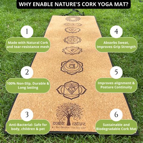 Cork Yoga Mat Benefits: Unveiling the 5 Advantages of Natural Cork Yoga Mats - Enable Nature