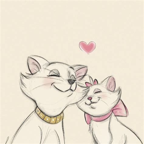 ‎ديانا ماجد‎ on Instagram‎: "#sketche 💗 #Marie #رسم #disney 💗"‎ | Disney drawings sketches, Cute ...