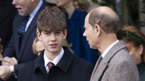 Prince Edward's Son James Joined the Royal Family for Christmas