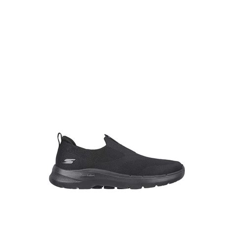 Jual Skechers Go Walk 6 Men's Sneaker - Black | Shopee Indonesia