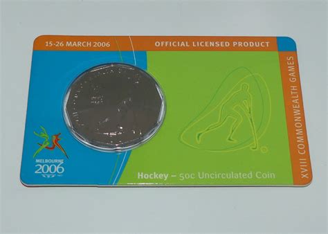 RAM 2006 | Melbourne 2006 | 50 cent Uncirculated | Hockey – Roundabout ...
