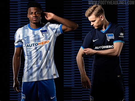 Hertha Berlin 21-22 Home & Away Kits Released - Footy Headlines