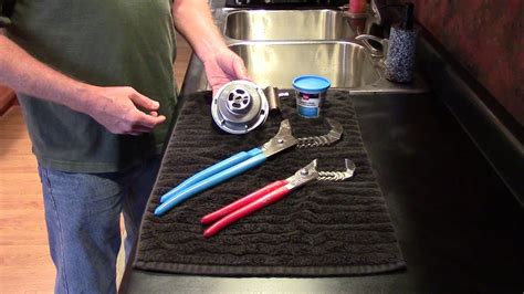 Tools to Replace a Kitchen Sink Basket Strainer - YouTube