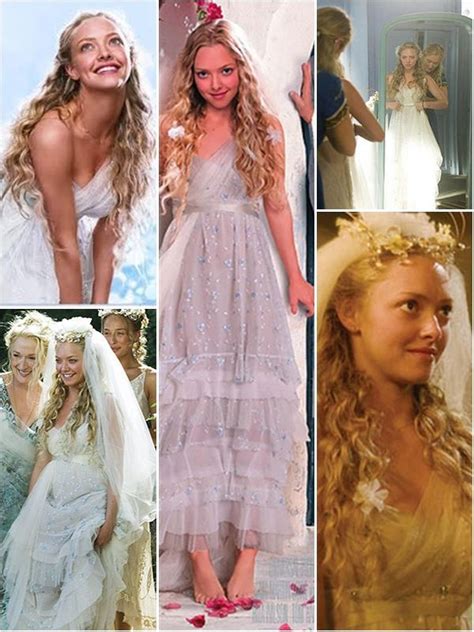 Iconic Wedding Dresses In Film: Mamma Mia! | Mamma mia wedding dress, Mamma mia wedding, Wedding ...