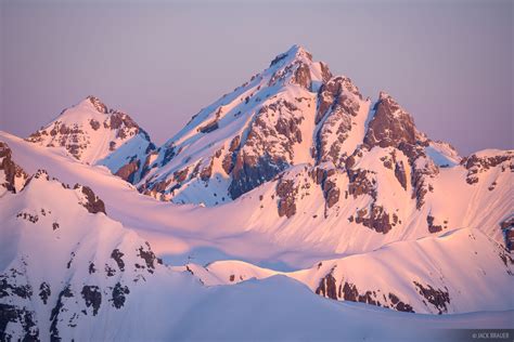 A Snowy Sunrise in the San Juans | Mountain Photography by Jack Brauer
