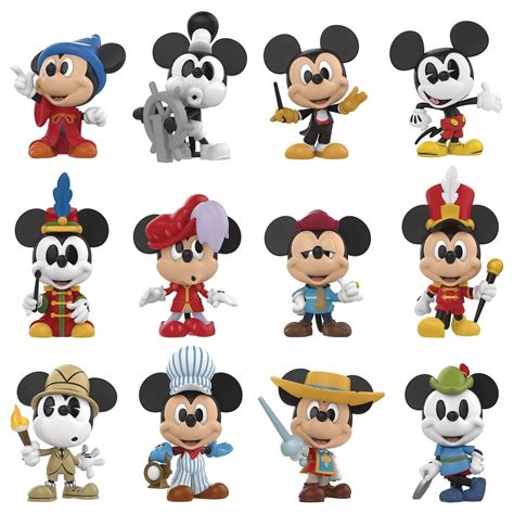 Funko Disney Mystery Minis Mickey Mouse 90th Anniversary Mystery Box 12 Packs - ToyWiz