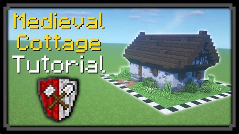 Minecraft: Medieval Cottage Tutorial - YouTube