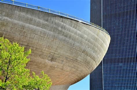 The Egg Building from Empire State Plaza in Albany, New York - Encircle Photos