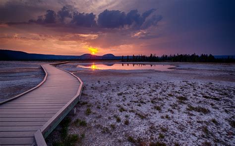 Winter walkway | Sunset wallpaper, Background, Background images