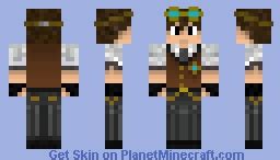 Male Steampunk Minecraft Skin