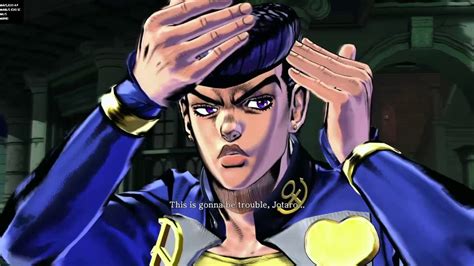 Josuke vs Morioh characters 2 - YouTube