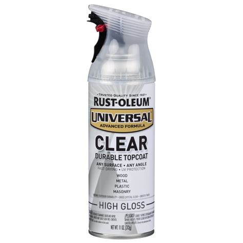 Rust-Oleum Universal High-gloss Clear Spray Paint (Actual Net Contents ...