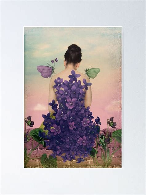 "Violet" Poster for Sale by catrinarno | Redbubble