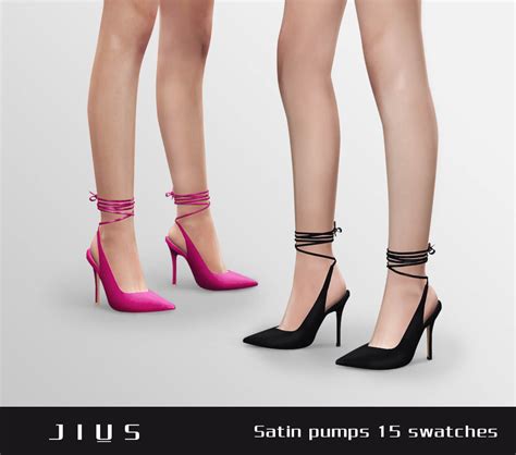 Sims 4 Jius Satin Pumps - MiCat Game