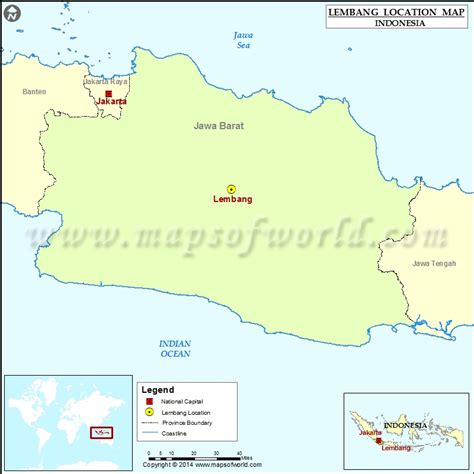 Where is Lembang | Location of Lembang in Indonesia Map