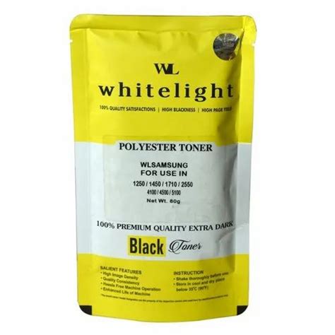 Whitelight Black Samsung Laser Printer Toner Powder 80GRM at Rs 80/piece in Kolkata