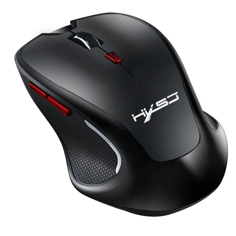 HXSJ Black Wireless Mini Bluetooth 3.0 Optical Mouse 2400dpi Gaming ...