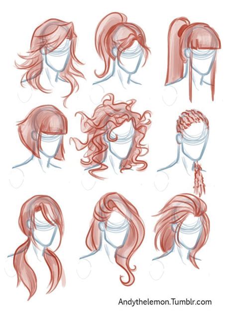 Image result for draw hair from behind | Hair sketch, How to draw hair, Sketches