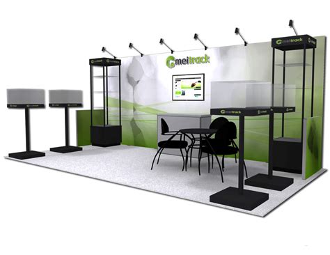 Meitrack - 10x20 Trade Show Booth - Booth Design Ideas