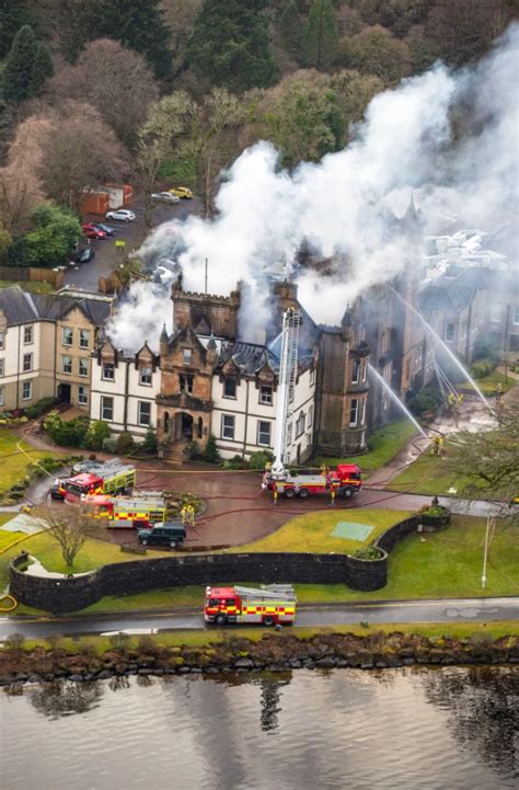 Cameron House fire: Video shows hotel porter place ashes in cupboard ...