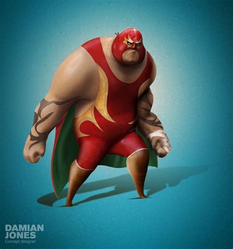 EL Macho by Damian Jones, via Behance | Character illustration ...