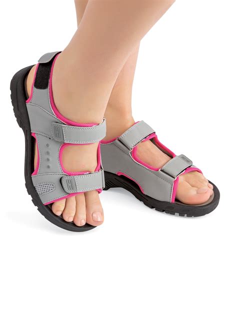 Adjustable Womens 3 Strap Sports Sandals - Adjustable Straps - Durable ...