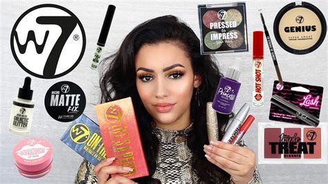 NIEUWE W7 COSMETICS MAKEUP TESTEN 2018| Review - YouTube