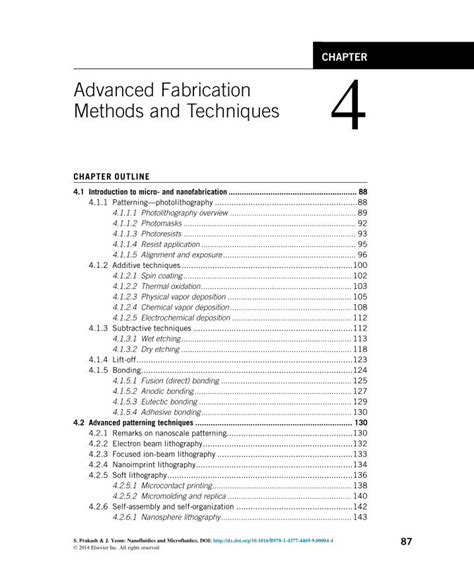 (PDF) Nanofluidics and Microfluidics || Advanced Fabrication Methods and Techniques - DOKUMEN.TIPS