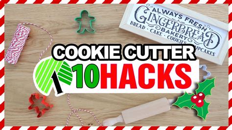 Grab $1 Dollar Tree Christmas Cookie Cutters! THIS IS GENIUS! - YouTube